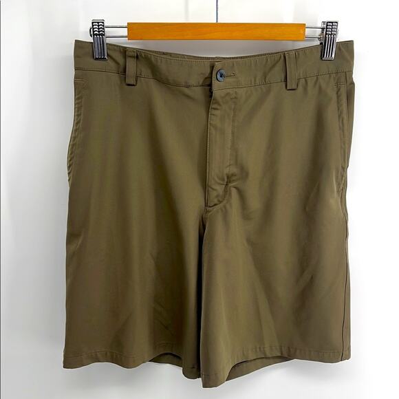 Nike Golf Performance quick dry flat front hybrid dress shorts sz 30 - Picture 1 of 6